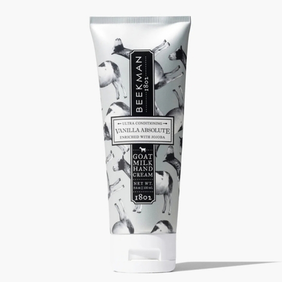 🆕️ BEEKMAN 1802 Ultra Conditioning VANILLA ABSOLUTE Goat Milk Hand Cream 3.4 oz - Picture 1 of 6